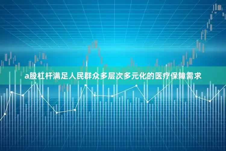 a股杠杆满足人民群众多层次多元化的医疗保障需求