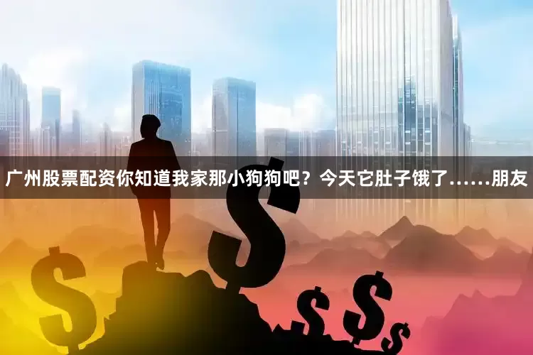 广州股票配资你知道我家那小狗狗吧？今天它肚子饿了……朋友