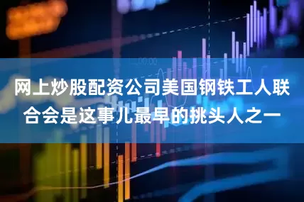 网上炒股配资公司美国钢铁工人联合会是这事儿最早的挑头人之一